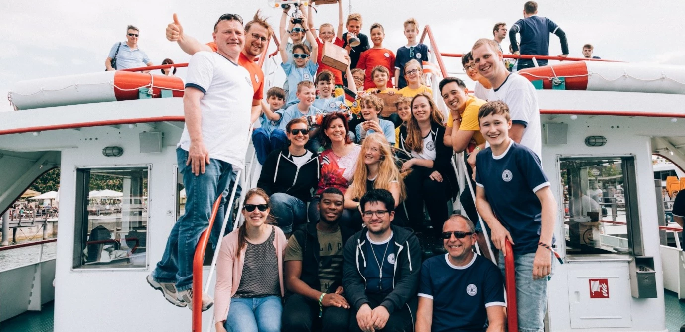 Das Rhomberg "Mixed Team" beim Umma Hüsla Kinderhackathon 2018. Das Rhomberg "Mixed Team" beim Umma Hüsla Kinderhackathon 2018.